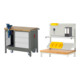 Set STIER Werkbank Premium mit abs. Fahrgestell, 3 Schubladen und...