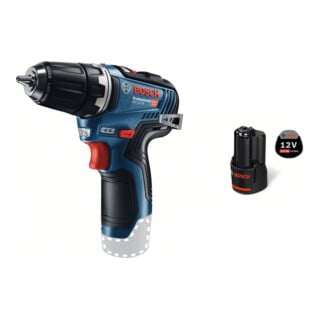 Set Bosch Akku-Bohrschrauber GSR 12V-35 Solo Version + Akkupack GBA 12 Volt, 3,0 Ah