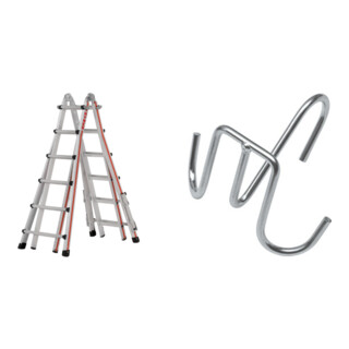 Hymer Teleskopleiter TELESTEP, 4x6 Sprossen inkl GRATIS Eimerhaken