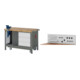 Set STIER Werkbank Premium mit abs. Fahrgestell, 3 Schubladen und...