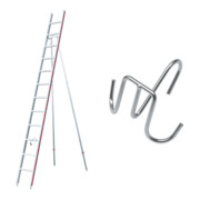 Hymer Obstbaumleiter, 14 Sprossen inkl GRATIS Eimerhaken