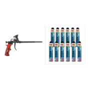 Set STIER Schaumpistole Expert + Soudal N. V. 1K-Pistolenschaum SOUDAFOAM-GUN 750 ml