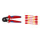 Set Aderendhülsenzange 0,08-10 qmm 4kt. + Wiha Schraubendreher Set SoftFinish®