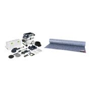 Set Stier Malervlies, Breite 1m x Länge 50m, Gewicht 180 g/m², grau 1VE + STIER Goldband, Länge 50m Breite 38mm