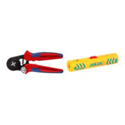 Set Aderendhülsenzange 0,08-10 qmm 4kt. + Entmanteler No.1 Secura