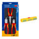 Set VDE-Zangenset Sicherheit 3-tlg. + Entmanteler No.1 Secura