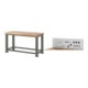 Set STIER Schwerlastwerkbank 2500 kg Premium BxTxH 1500x700x850 mm +...