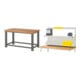 Set STIER Schwerlastwerkbank 2500 kg Premium BxTxH 1500x900x850 mm +...