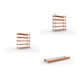 Set Schwerlastregal AF H3300xL2700xT800 mm + Schwerlastregal GF H3300xL2700xT800 mm + Fachboden Stahlpaneel 2700x800 mm