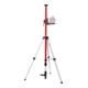 Set STIER Tige télescopique pour laser croix 360 cm + STIER Laser croix SKL 3x360°, 520nm, vert, filetage 1/4" et 5/8" dans mallette