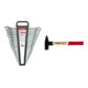 Gedore Red Ringmaulschlüssel Satz SW 6-32mm 24tlg + STIER Schlosserhammer Robust+ 500g mit Stielschutz DIN 1041-1