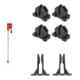 Set STIER Korpuszwinge 1000 mm Spannweite 6000 N + Rahmenpressen-Set für...-1