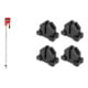 Set STIER Korpuszwinge 1200 mm Spannweite 6000 N + Rahmenpressen-Set 4-teilig + Abstandshalter-1