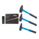 Set STIER Jeu de clés mixtes SW 6 - 32 mm 21 pièces + BGS Jeu de marteaux de serrurier manche en fibre de verre DIN 1041 300 / 500 / 800 g 3 pièces-1