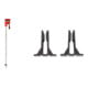 Set STIER Korpuszwinge 800 mm Spannweite 6000 N + Rahmenpressen-Set 4-teilig-1