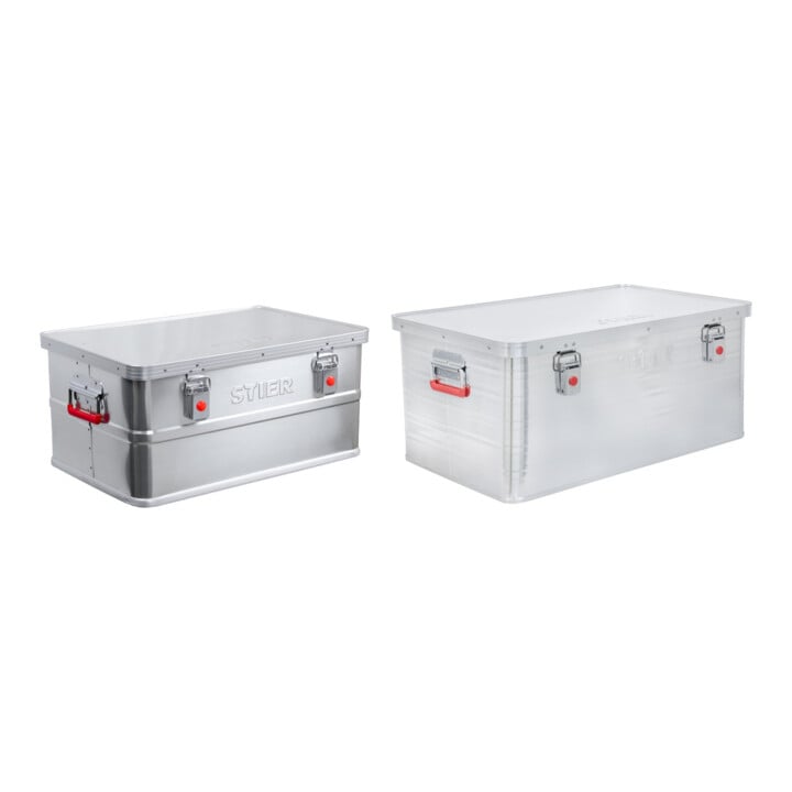 Set STIER Alubox 50L + STIER Alubox 85L