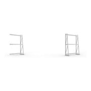 Set MR Profillagerregal AR ES 2200/1400/500 vzk RAL7035 + MR Profillagerregal GR ES 2200/1400/500 vzk RAL7035