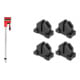 Set STIER Korpuszwinge 600 mm Spannweite 6000 N + Rahmenpressen-Set 4-teilig-1