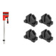 Set STIER Korpuszwinge 600 mm Spannweite 6000 N + Rahmenpressen-Set für...-1