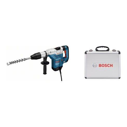 Set Bosch Bohrhammer mit SDS-max GBH 5-40 DCE + 11-tlg SDS plus-1 Hammerbohrer- und Meißel-Set