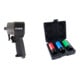 Set STIER Schlagschrauber 13-MBS 1/2'' Antrieb extrem kurz max. Lösenmoment 1.275 N + Stier Kraft-Steckschlüssel-Satz 1/2'' SW 17/19/21 mm im Kasten-1