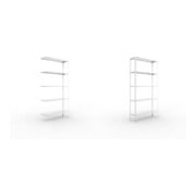 Set FIX 80 AR 2000 x 1000 x 300 vzk kpl. mit 5 Böden + FIX 80 GR 2000 x 1000 x 300 vzk kpl. mit 5 Böden