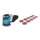 Makita Akku-Exzenterschleifer DBO180Z + BGS Do it yourself Schleifblatt-Satz für Exzenterschleifer Ø 125 mm K 40 - 180 25-tlg.-1