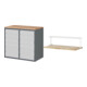 Set STIER Schubladenschrank Premium mit 12 Schubladen und Buchentop BxTxH...
