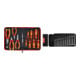 Set BGS VDE-Zangen- / Schraubendreher-Satz 12 teilig + Stier Maul-Ringratschenschlüssel-Satz SW 8 - 19 mm 12-teilig