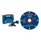 Set Bosch Akku-Winkelschleifer GWS 18V-11 in L-BOXX + EXPERT Carbide Multi Wheel Trennscheibe, 125 mm