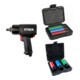 Set Stier Schlagschrauber 17-BS, 1/2'' Antrieb + Stier Kraft-Steckschlüssel-Satz 1/2'' SW 17/19/21 mm im Kasten + STIER Kraft-Steckschlüssel-Satz Profi+ extra lang 1/2'' SW 17/19/21 mm-1