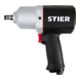 Set Stier Schlagschrauber 15-PC, 1/2'' Antrieb + Stier Kraft-Steckschlüssel-Satz 1/2'' SW 17/19/21 mm im Kasten + STIER Kraft-Steckschlüssel-Satz Profi+ extra lang 1/2'' SW 17/19/21 mm