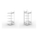 Set Büro-Anbauregal S3 COMPACT, 1850x750x600 mm doppelseitig mit 5 Böden + Büroregal S3 COMPACT, 1850x1000x600 mm doppelseitig mit 5 Böden + Büroregal S3 COMPACT, 1850x1250x600 mm doppelseitig mit 5 Böden + Büroregal S3 COMPACT, 1850x750x600 mm doppelseit