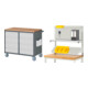 Set STIER Montagewagen Premium mit 8 Schubladen BxTxH 1145x650x975 mm +...