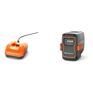 Set Husqvarna Schnellladegerät C500X + Akku 40-B360X