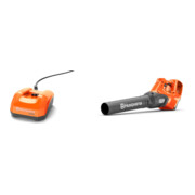 Set Husqvarna Schnellladegerät C500X + Akku Laubbläser 530iB