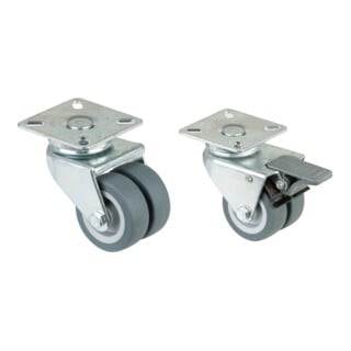 Set BS Rollen Apparatedoppelrolle (B100.A80.050) + Apparatedoppelrolle (B120.A80.050)