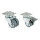 Set BS Rollen Apparatedoppelrolle (B100.A80.050) + Apparatedoppelrolle (B120.A80.050)