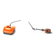 Set Husqvarna Schnellladegerät C500X + Akku-Stabheckenschere 525iHE3
