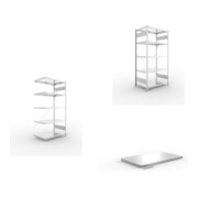 Set CLIP 230 AR + CLIP 230 GR + Fachboden MS 230 CLIP