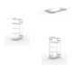 Set CLIP S3 150 LR AR 2000 x 1000 x 500 vzk kpl. mit 5 Böden + Zusatzboden CLIP V150 1000x500 mm vzk + CLIP S3 150 LR GR 2000 x 1000 x 500 vzk kpl. mit 5 Böden