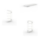 Set CLIP S3 230 LR AR 2000 x 1000 x 300 RAL 7035 kpl. mit 5 Böden + Zusatzboden RAL 7035 1000x300 mm 230 kg + CLIP S3 230 LR GR 2000 x 1000 x 300 RAL 7035 kpl. mit 5 Böden