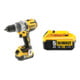 Set DeWalt Bohrschrauber (BL) 18 V / 5 Ah - DCD991P2-QW + Ersatz-Akku DCB184-XJ-1