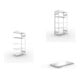 Set CLIP S3 230 LR AR 2000 x 1000 x 500 vzk kpl. mit 5 Böden + CLIP S3 230 LR GR 2000 x 1000 x 500 vzk kpl. mit 5 Böden + Fachboden MS 230 CLIP 1000x500 mm verz.