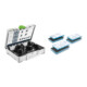 Set Festool Systainer³ SYS-STF-80x133/D125/Delta + Schleifmittel Granat PROfile 80x133 GR PRO/10-Set-1