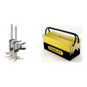 Set Stanley Tradelift Doppelpack + Werkzeugkasten CantiLever Metall