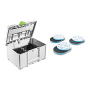 Set Festool Systainer³ SYS-STF D150 + Schleifmittel Granat PROfile D150 GR PRO/10-Set