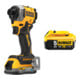 Set DeWalt 18V XR Akku-Schlagschrauber 1/4" + DeWalt 18,0V / 5,0 Ah Ersatz-Akku-1