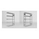 Set Fachboden-Anbauregal S3 CLIP + Fachbodenregal S3 CLIP