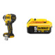Set Dewalt Akku-Schlagschrauber (1/4), 18 Volt + DeWalt 18,0V / 5,0 Ah Ersatz-Akku-1